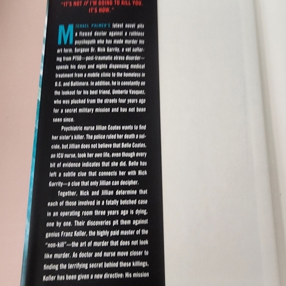 Michael Palmer "The Last Surgeon" Harback Book - Picture 3 of 7